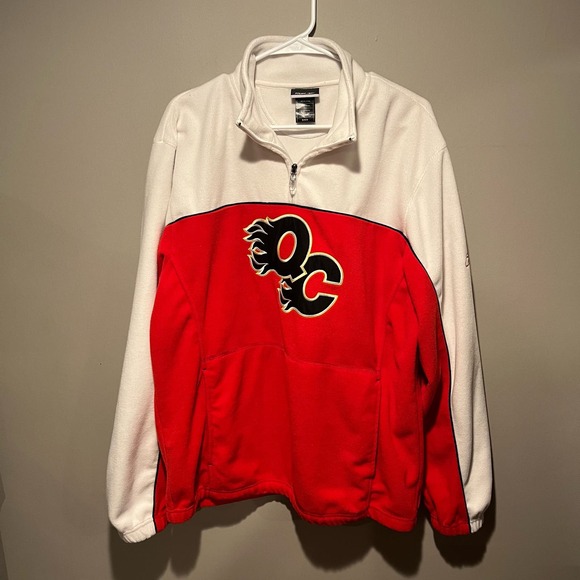 Reebok Quad City Flames‎ Hockey Pullover size Medium - Picture 1 of 3